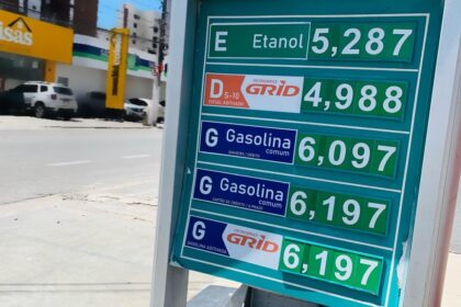 preço do litro da gasolina já chega a custar R$ 6,18 após novos reajustes