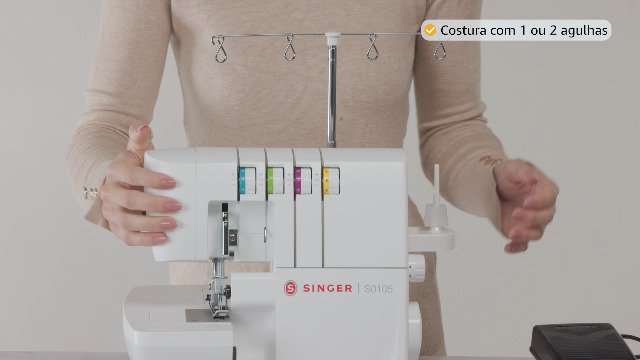 Máquina de Costura Singer S0105 Overloque